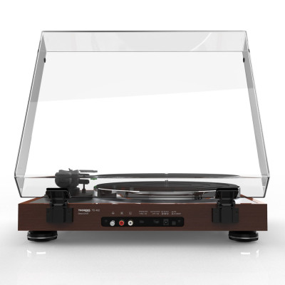 Thorens TD402 DD walnut high gloss